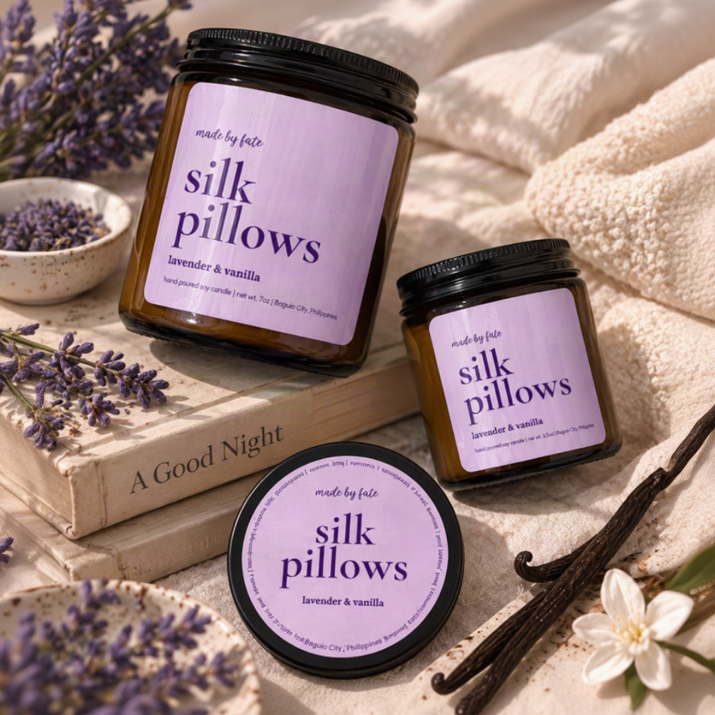 Silk Pillows Candle