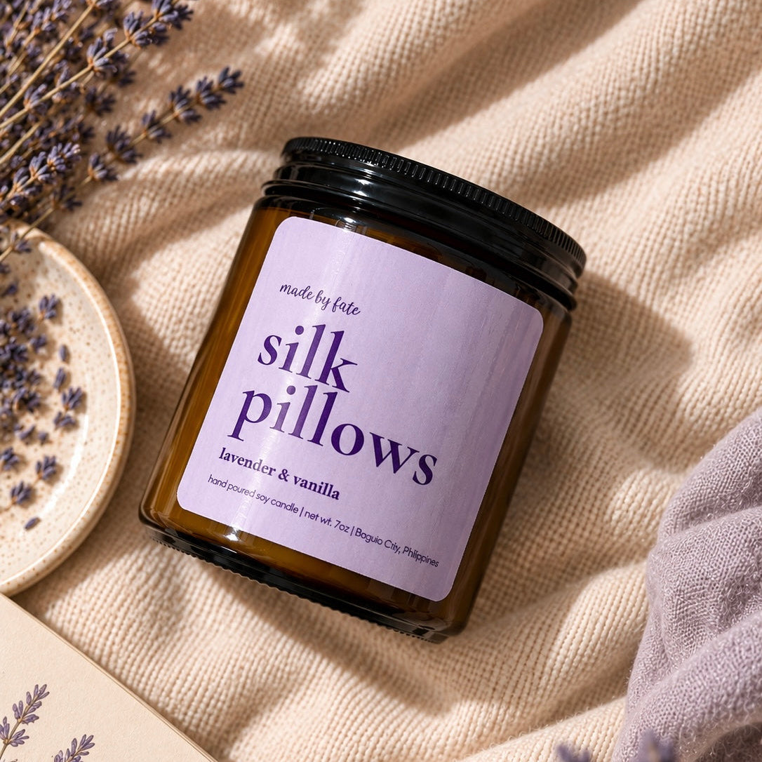 Silk Pillows Candle