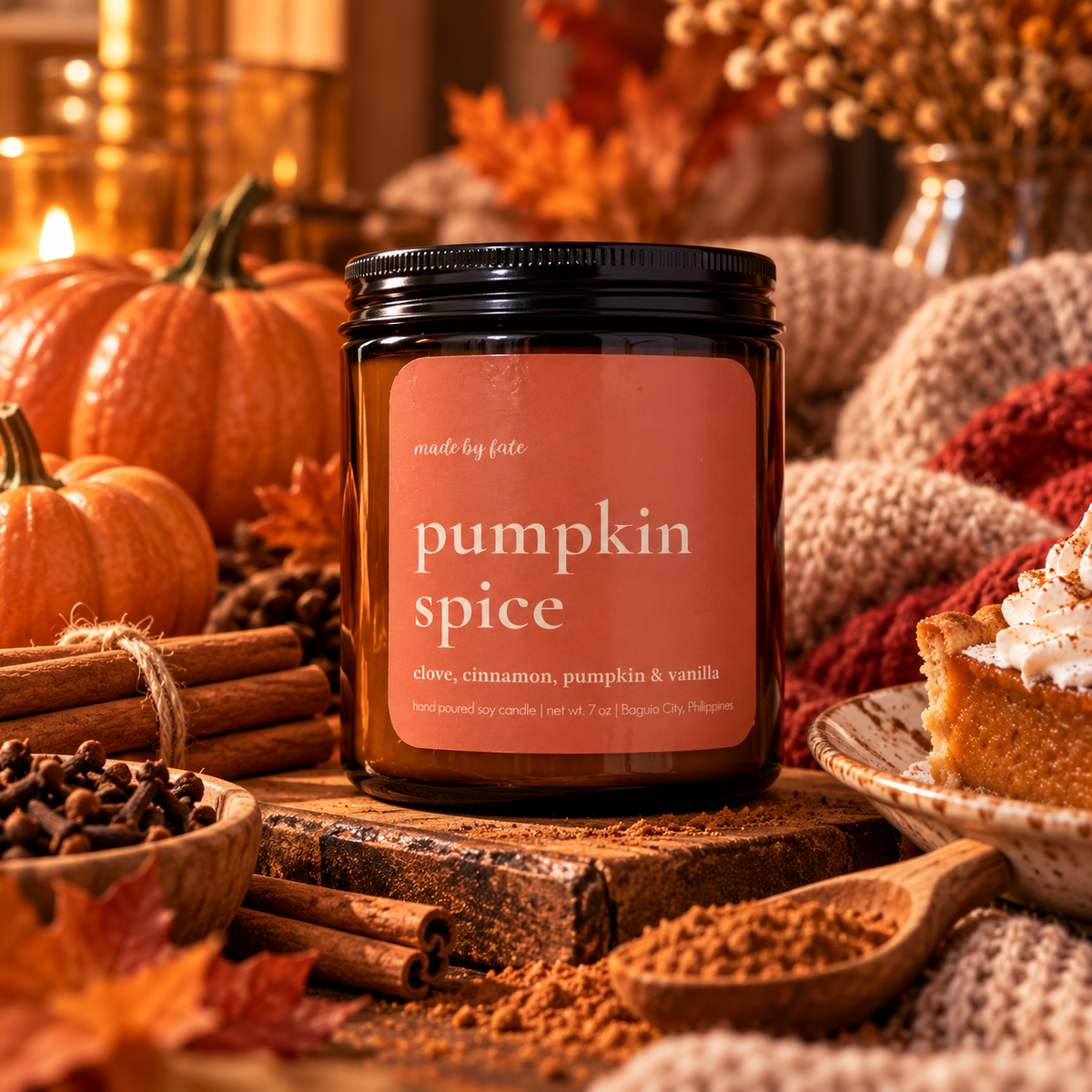 Mini Pumpkin Spice Candle
