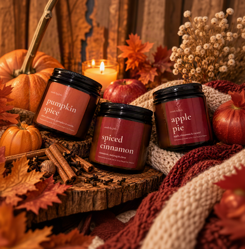 Mini Apple Pie Candle